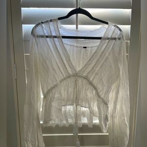 Cute Free People boho shirt!